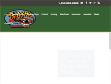 Tablet Screenshot of dewittsoutdoorsports.com